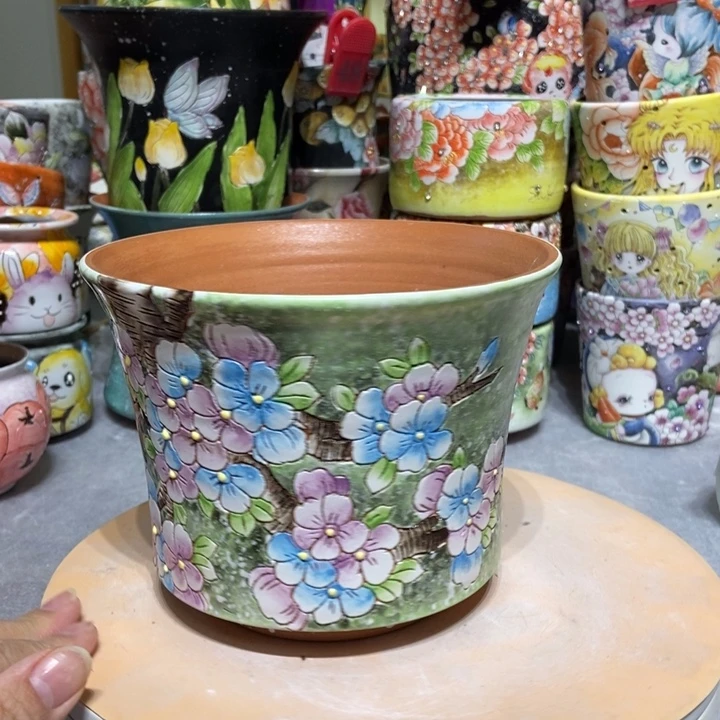 景德镇艺术手绘作品