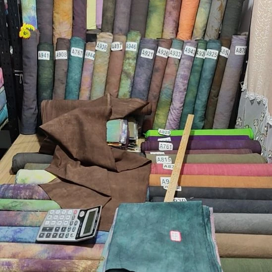 杜***君无纺布纯棉手织老粗布布