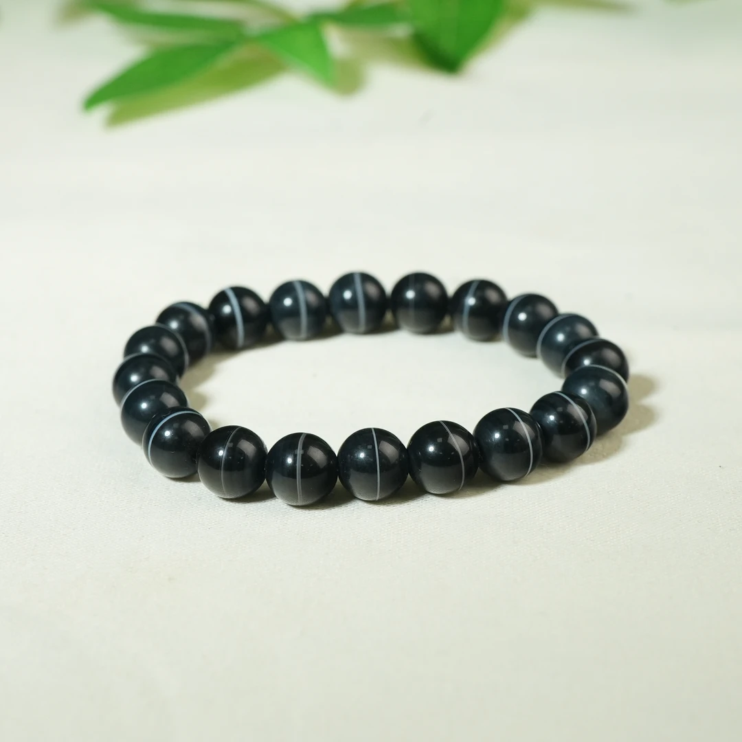 十九世纪药师玛瑙圆珠手串【古珠精选】AAJXD2502111001