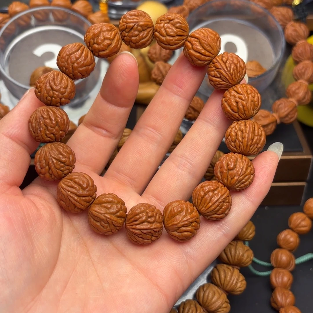 吊坠桃核野生红魔荔枝16尺寸偏远不包邮