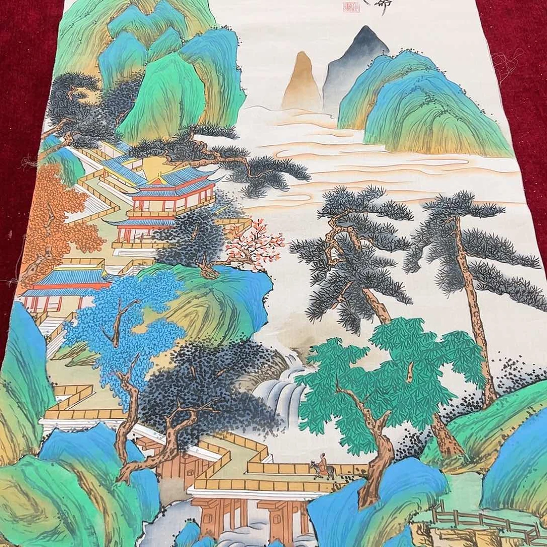 国画朱大明展览原作