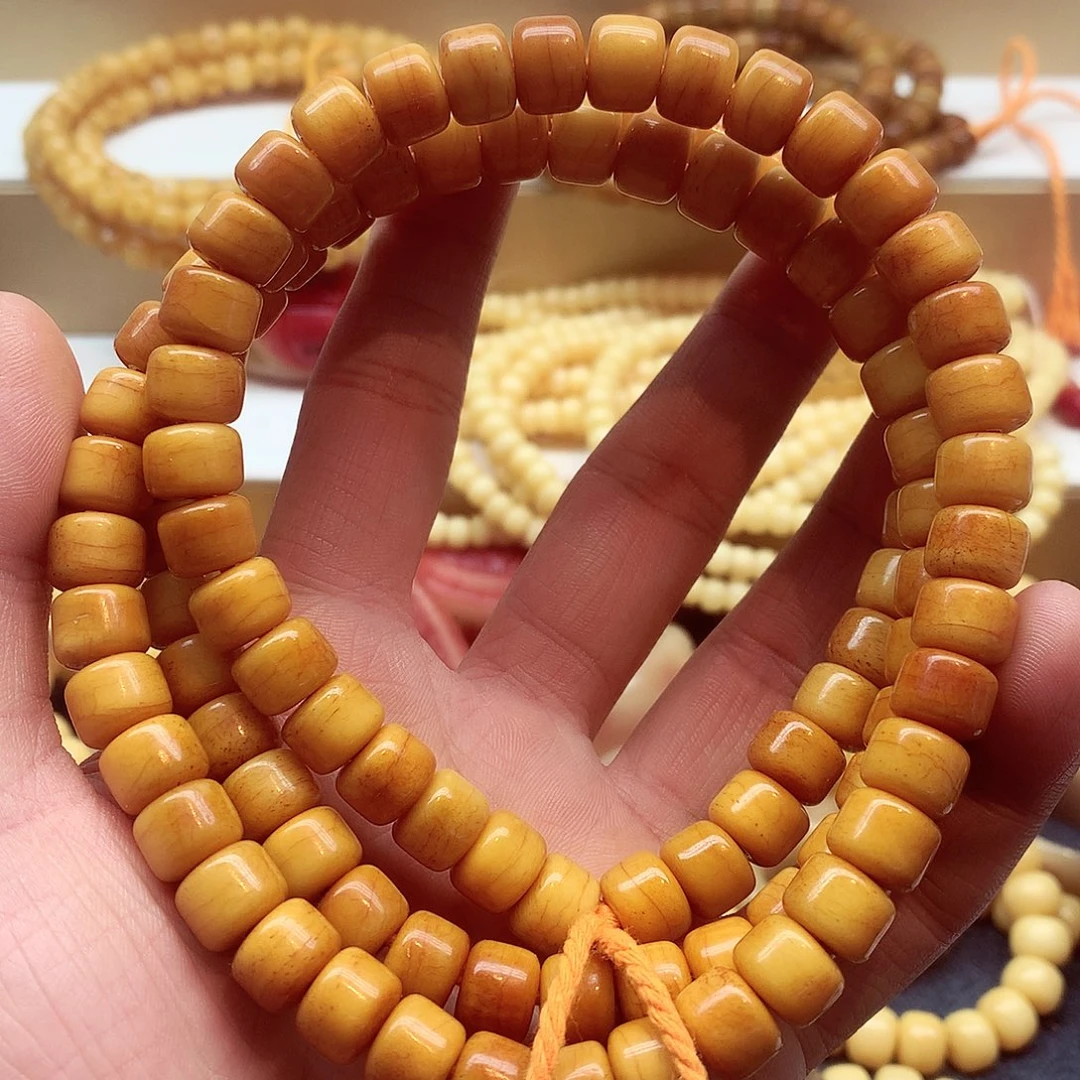 牛骨手串/手链1.0果冻料牛骨108