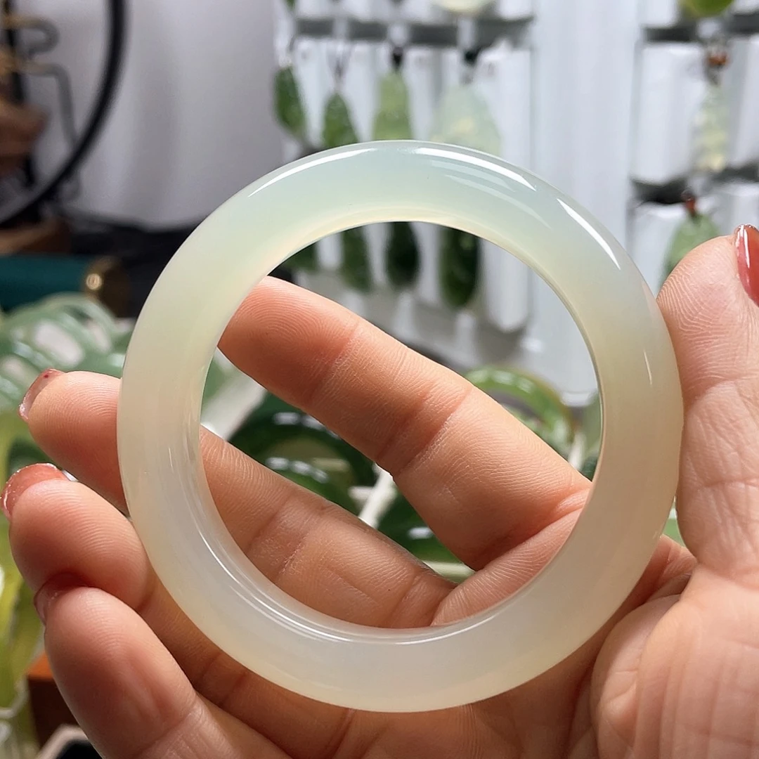 蛇纹石玉合金手镯