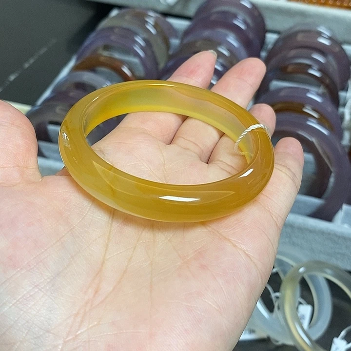 玛瑙/玉髓珠宝半成品未镶嵌望*荷