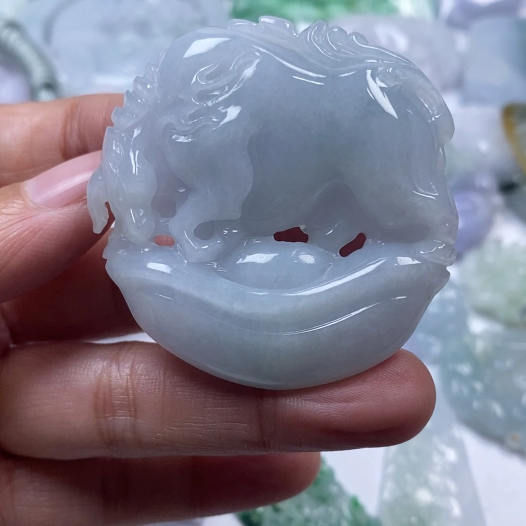 颈饰未镶嵌翡翠翡翠