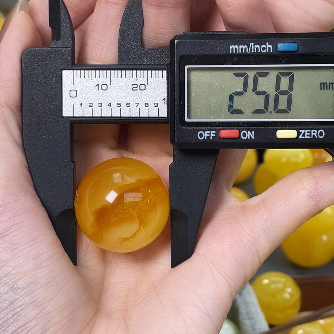 琥珀未镶嵌裸石琥珀蜜蜡J