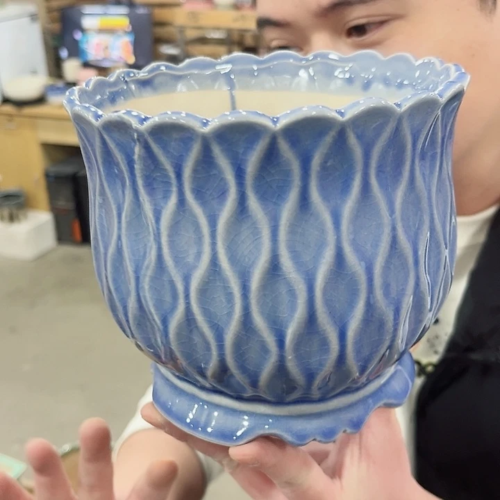 陶瓷陶瓷多肉植物花盆