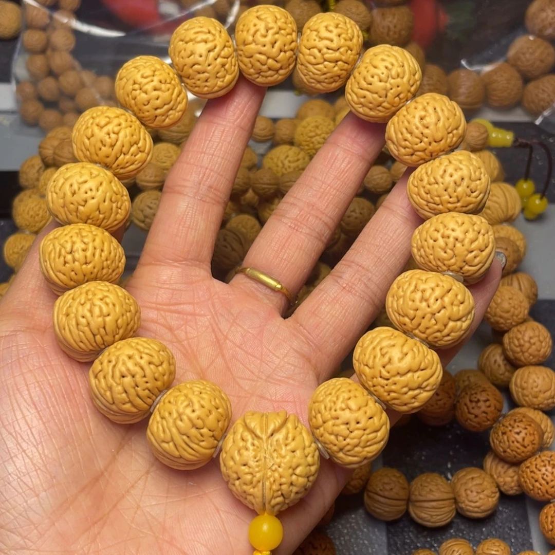 手串桃核李*20磨盘手持