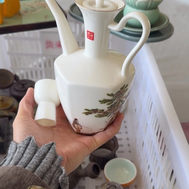 微瑕陶瓷茶具茶杯茶壶