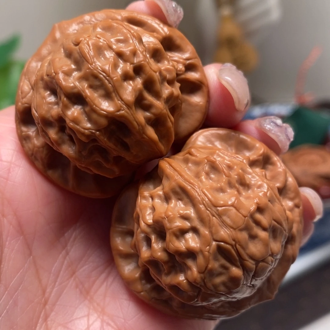 把件文玩核桃41尺寸全品大耳朵图图