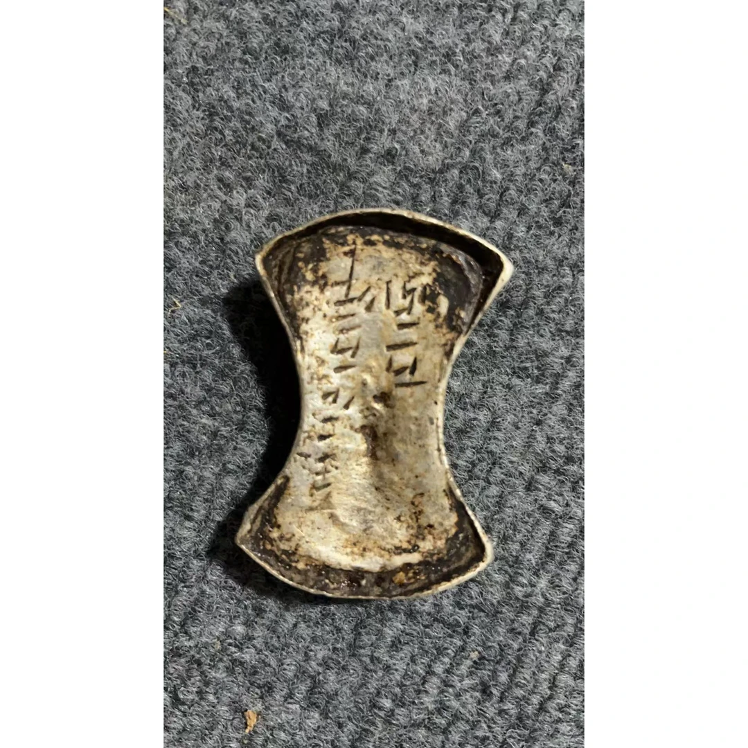 1085【甄藏】精选手工复制仿古铜银复古纪念工艺摆件