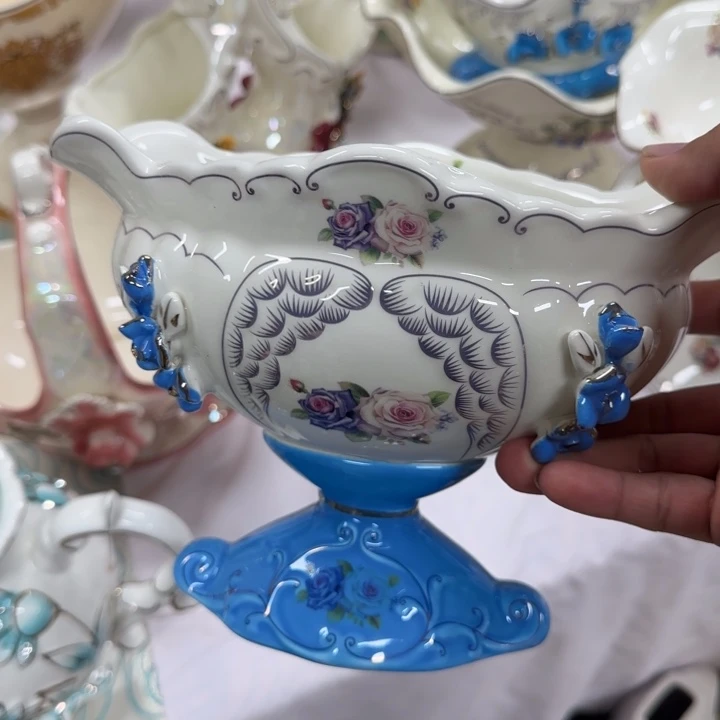 瓷片陶瓷花瓶陶瓷摆件