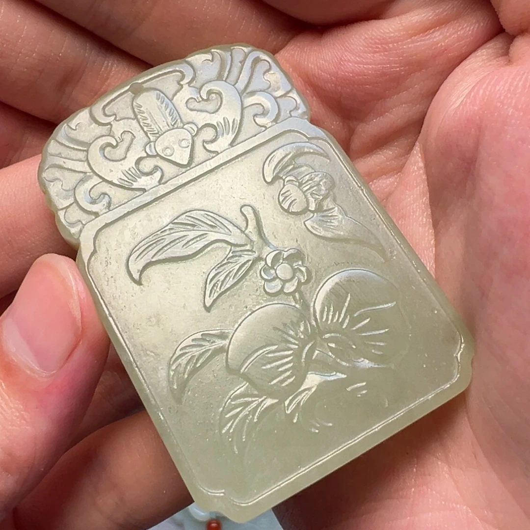 用***1和田玉未镶嵌挂件