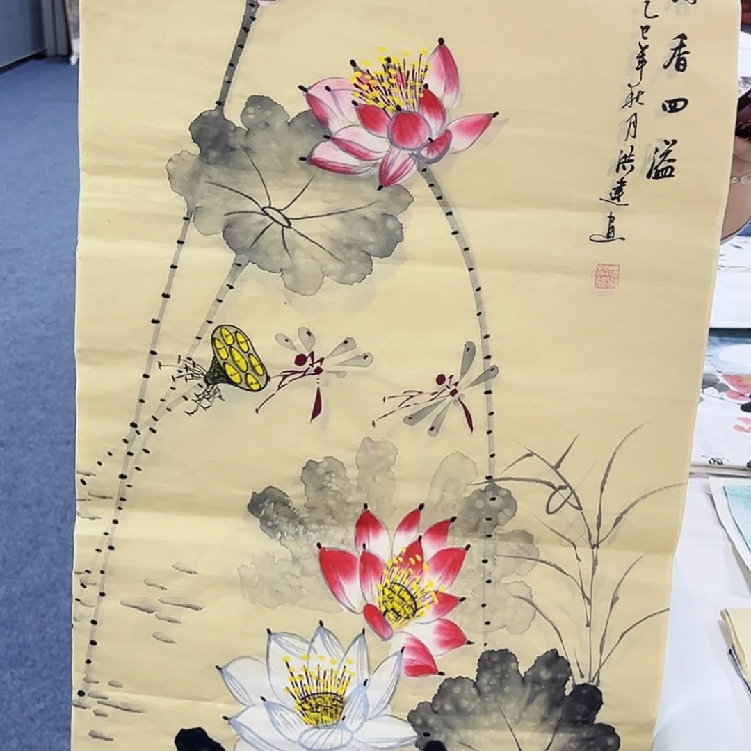 国画事事顺心如意万事如意