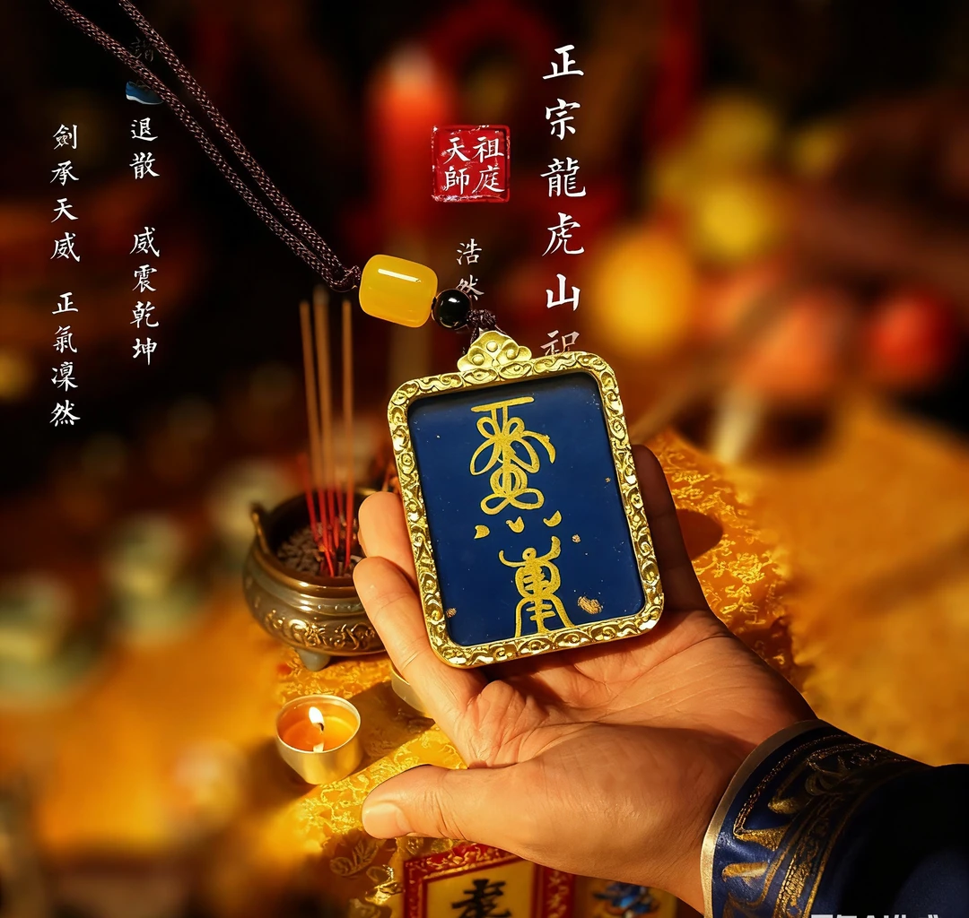 龙虎山天师祖庭道家唐卡温元帅东岳十太保之一健康保买文玩