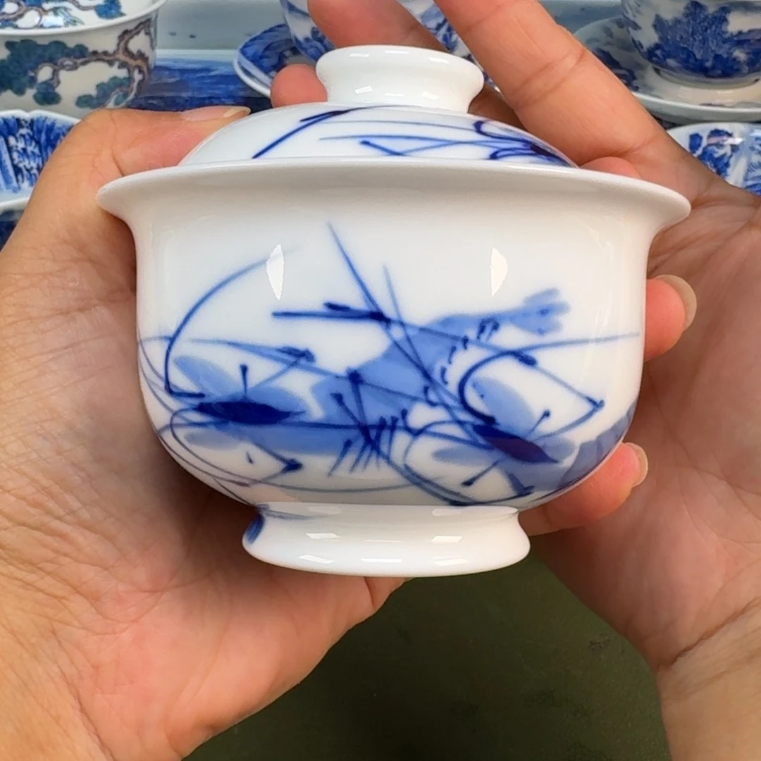景德镇纯手绘茶器茶具圆圆259