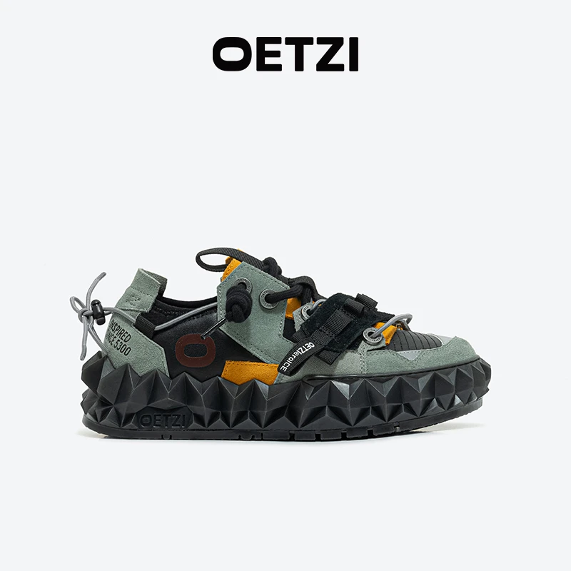 OETZI冰人奥兹丑萌鞋新品厚底高帮鞋休闲小丑鞋情侣