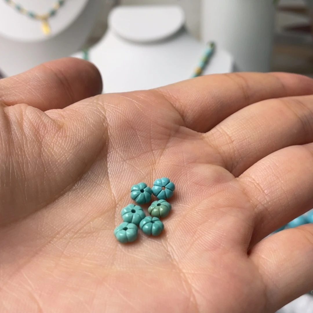 绿松石未镶嵌配饰