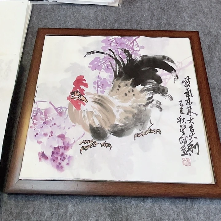 国画张圣敏先生纯手绘作品