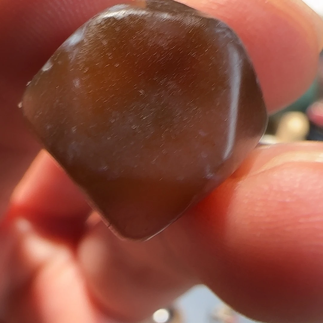 玛瑙/玉髓合金颈饰13x12糖八棱