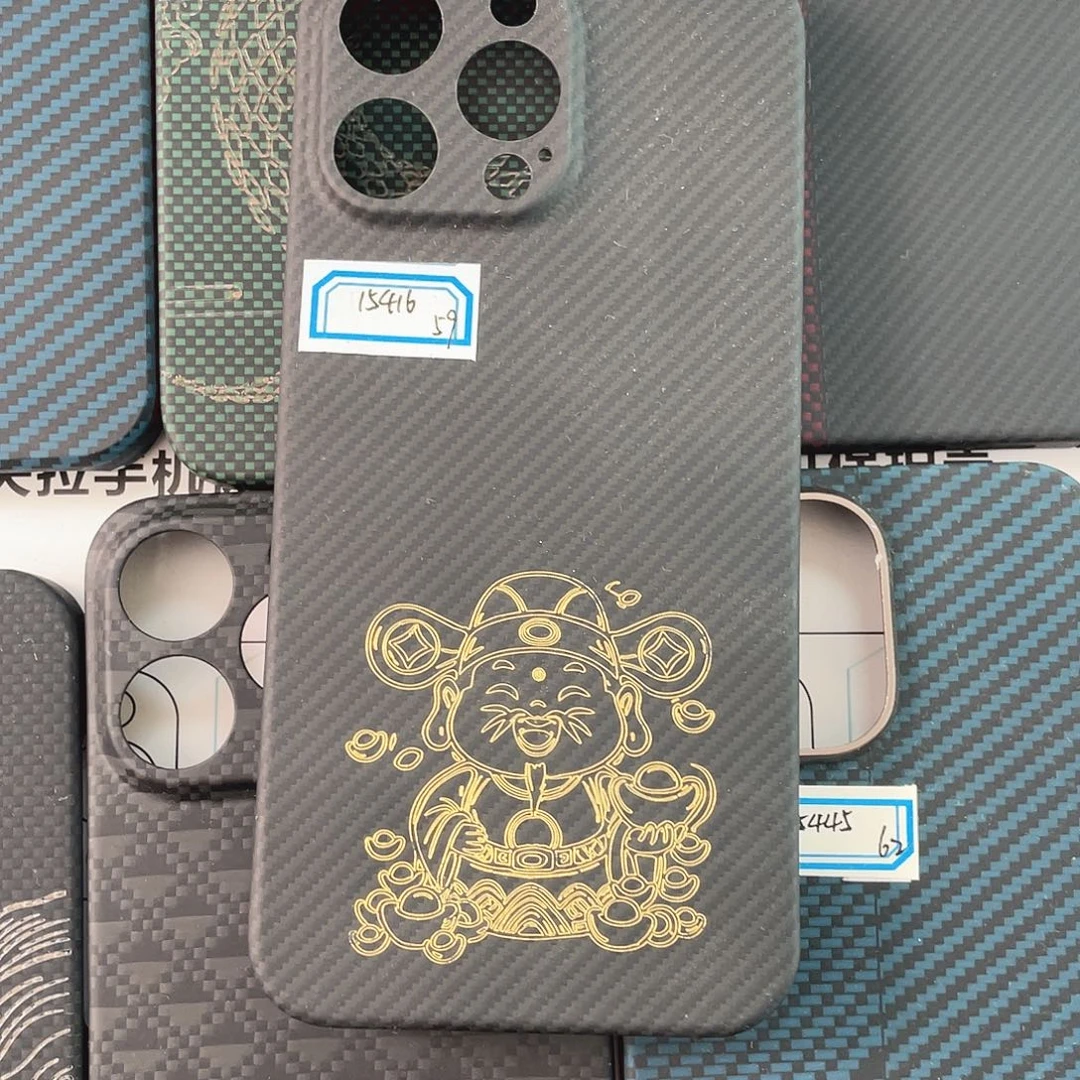 苹果15416金财神精孔黑灰全新