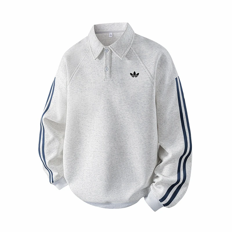 一折专区 l品牌折扣 l  秋季新款日系长袖POLO衫百搭休闲商务上衣