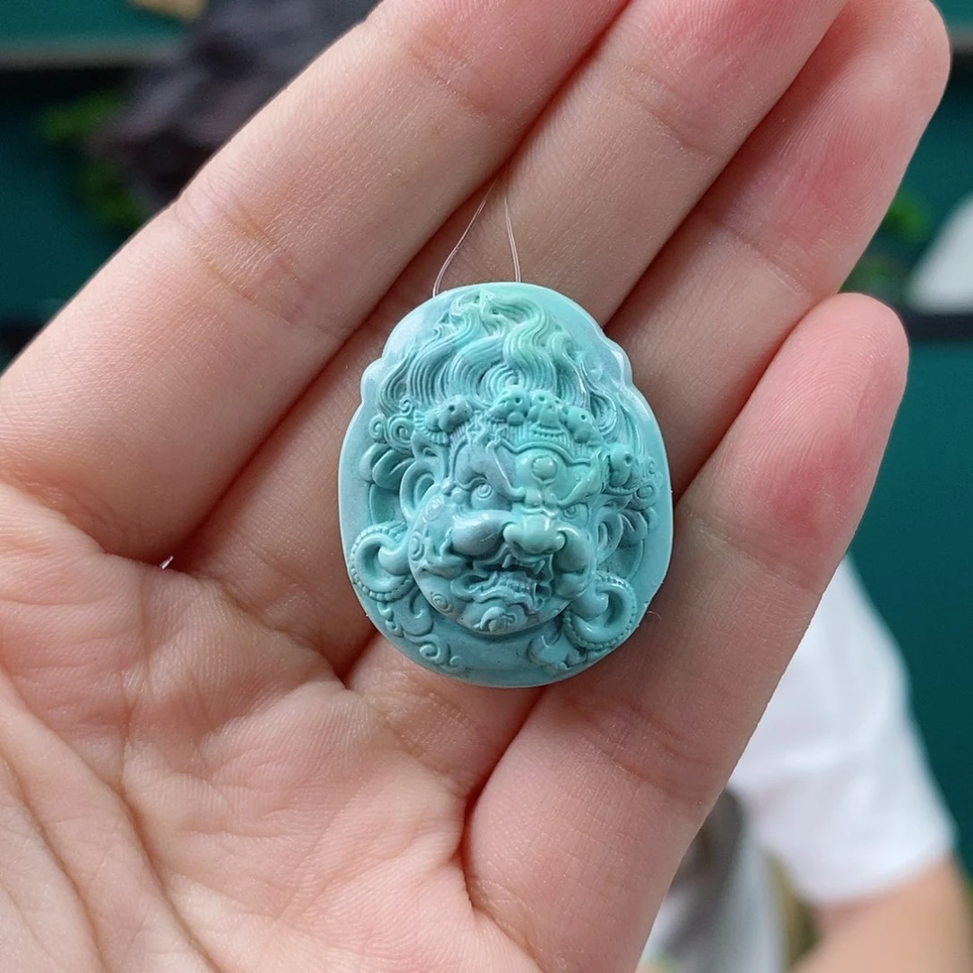 未镶嵌绿松石珠宝奇石