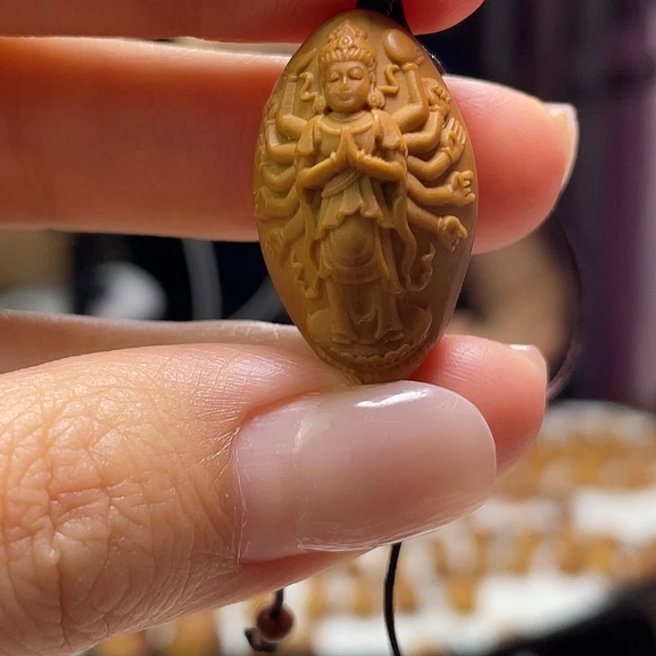 橄榄核吊坠橄榄核