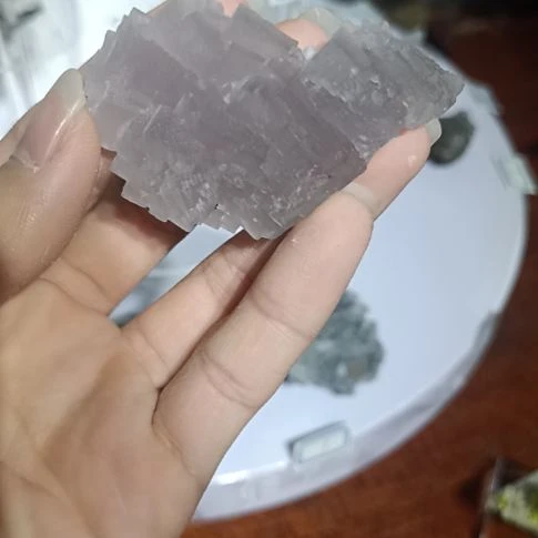 湖南萤石矿物晶体4号