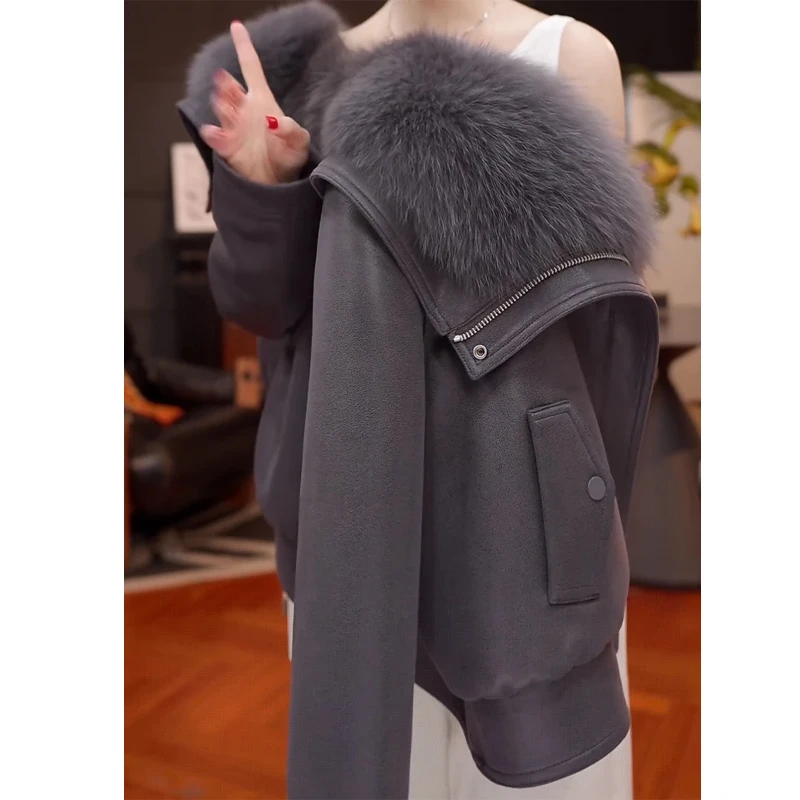 巨好看加厚外套女秋冬2026新款时尚设计款小个子通勤棉服棉袄棉衣