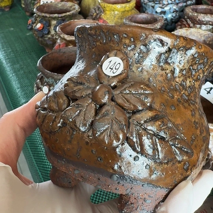 小***儿粗陶手工制作多肉花盆