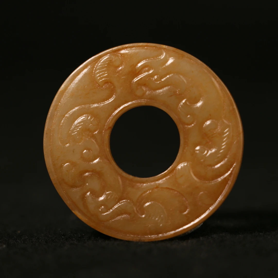 3MM1  清代 和田玉玉璧