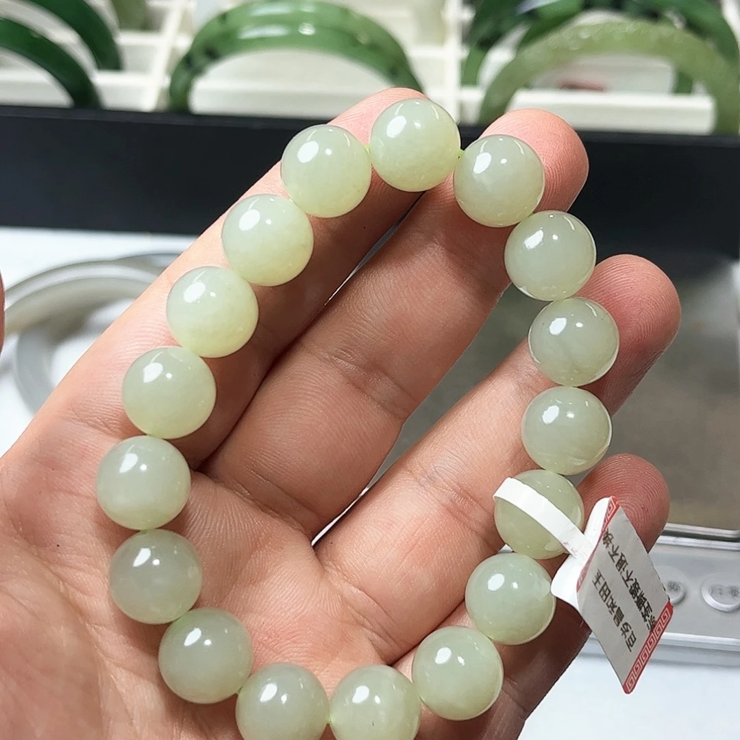 和田玉未镶嵌手链20