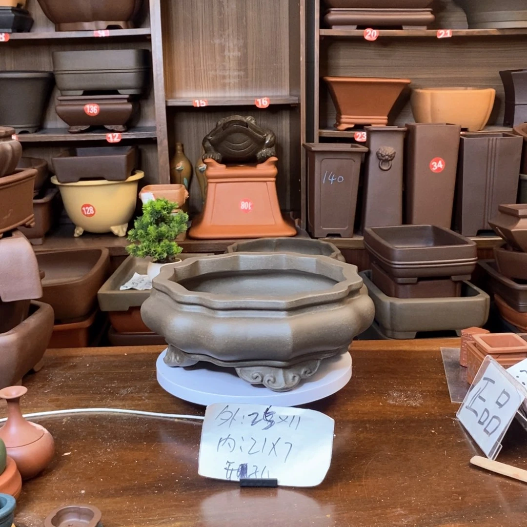 紫砂花盆紫砂花盆