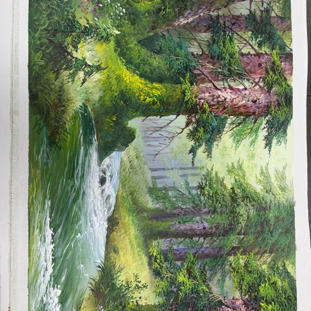 油画加油加油努力加油加油