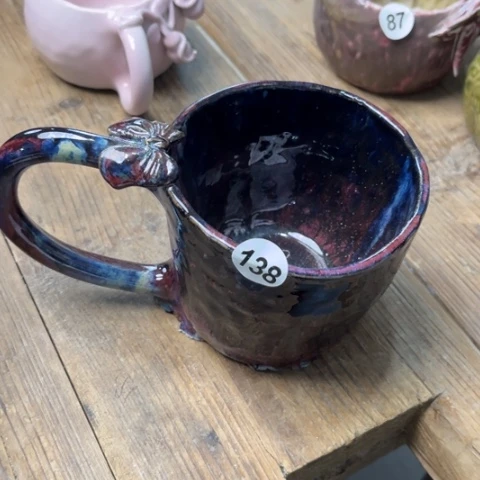 盘熠樹日式手捏餐具茶具