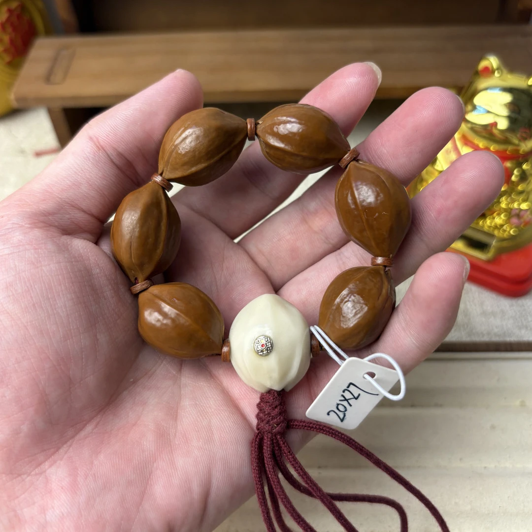 梅林铁核20x27小手捻6颗籽原生态铁核