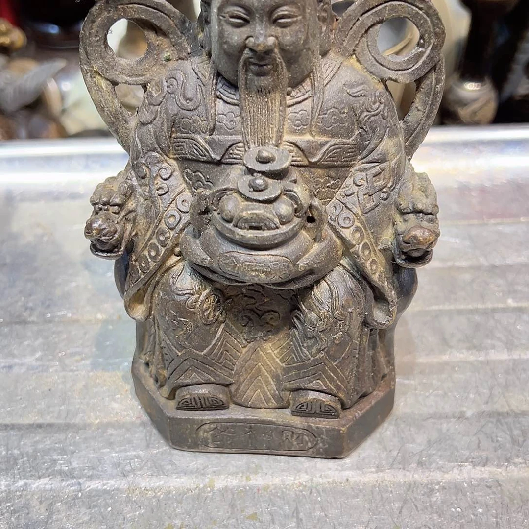 A***下黄铜摆件工艺品，