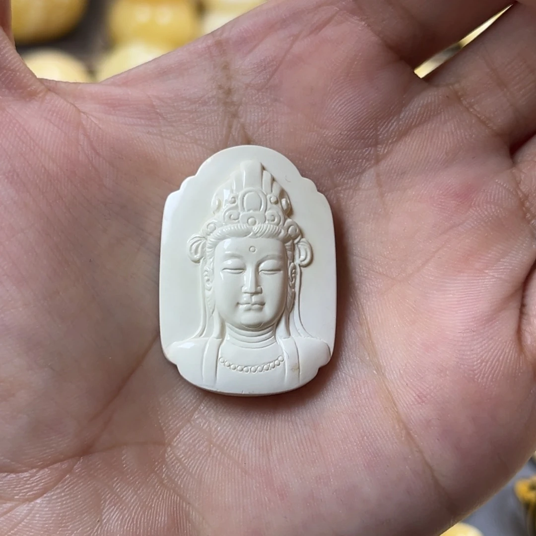 手串琥珀未镶嵌观音