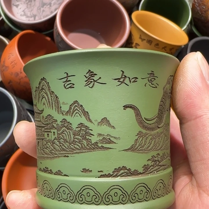 茶杯紫砂全手工制作工艺