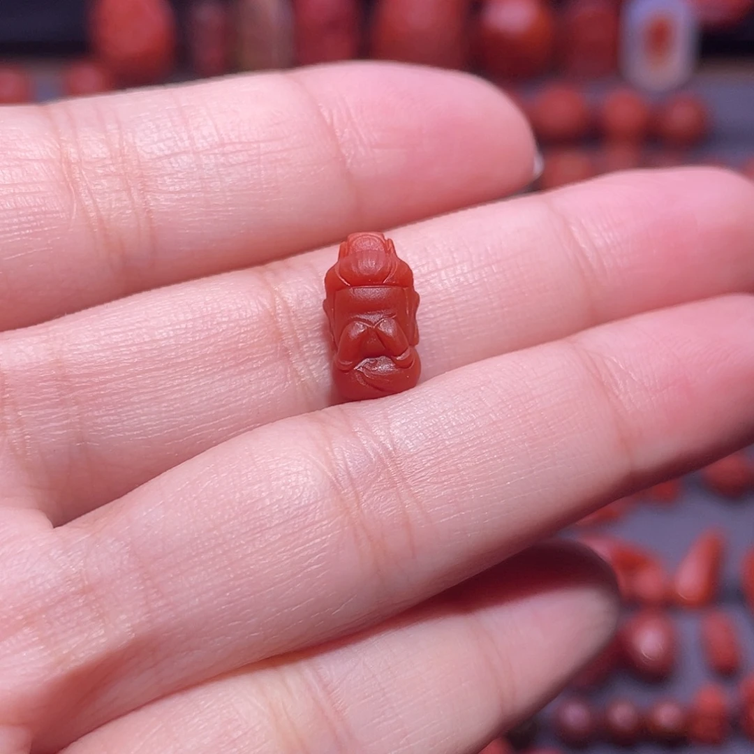南红玛瑙未镶嵌配饰有棉