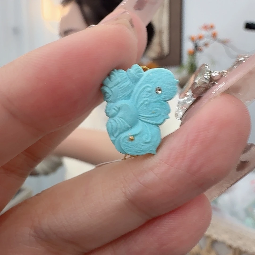 绿松石未镶嵌珠宝半成品