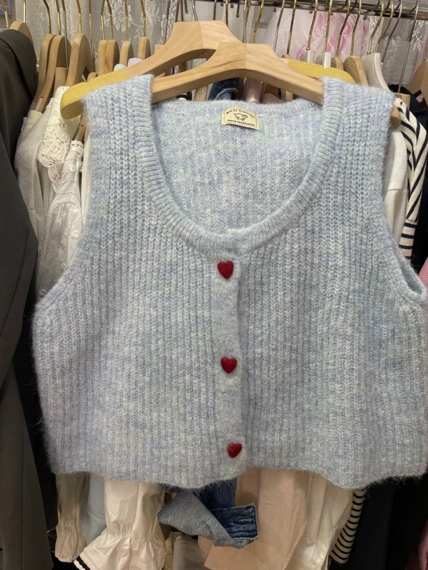 ［多囍］微胖定制针织马甲