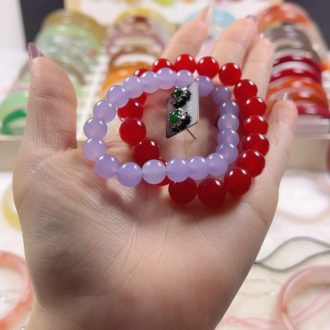 玛瑙/玉髓手镯未镶嵌S**?