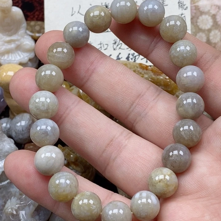 颈饰未镶嵌硅化珊瑚（珊瑚玉）