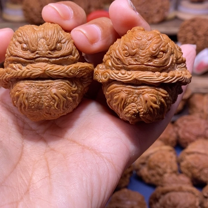 【闪购商品】手串/手链核桃拥**界钟馗金蟾