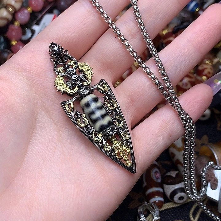 玛瑙/玉髓未镶嵌发一条