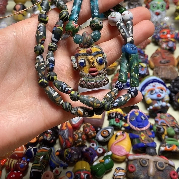 琉璃颈饰福利成品项链一套