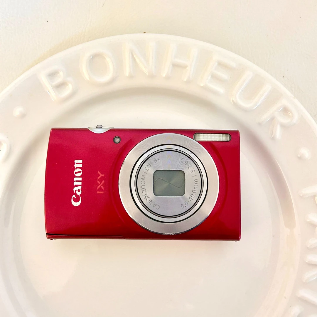 9新 Canon/佳能 ixy150/ixus160 热门 红色 2000w像素8倍变焦ccd