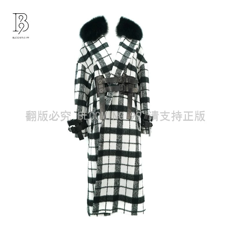 【B99官方旗舰店】BLOOMING 99女士时尚外套孤 7W90-6-A